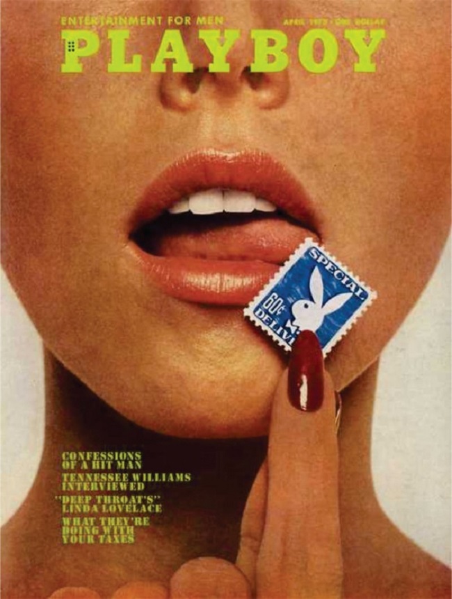 Playboy cover with Lenna Sjooblom 1973
