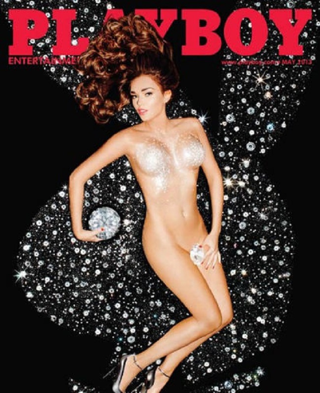 Playboy cover with Tamara Ecclestone 2013